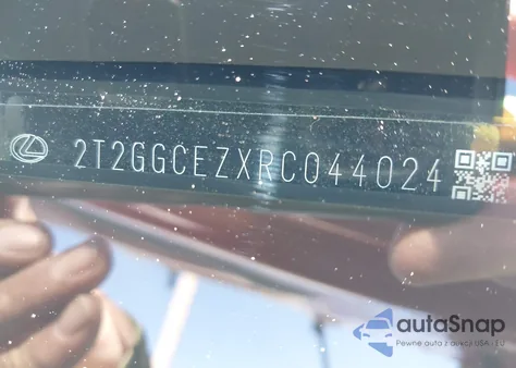 2024 Lexus Nx 350 Premium z USA, uszkodzony, nr VIN 2T2GGCEZXRC044024